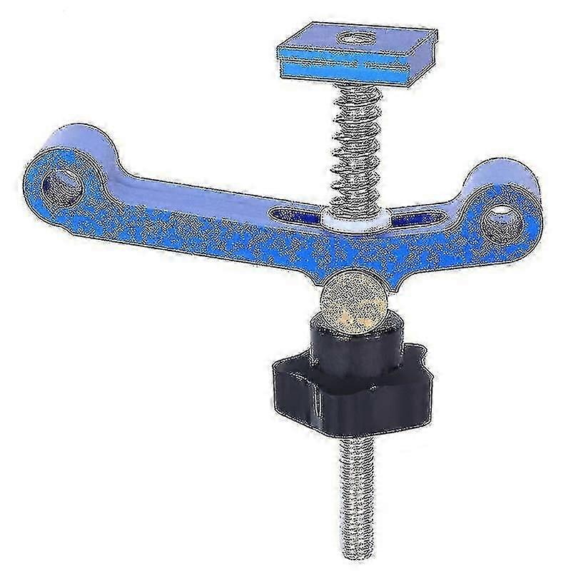T Track Clips Set Of 2 T Track Clips Quick Action Metal Jackets For Grooved Woodworking Lucky (blue)