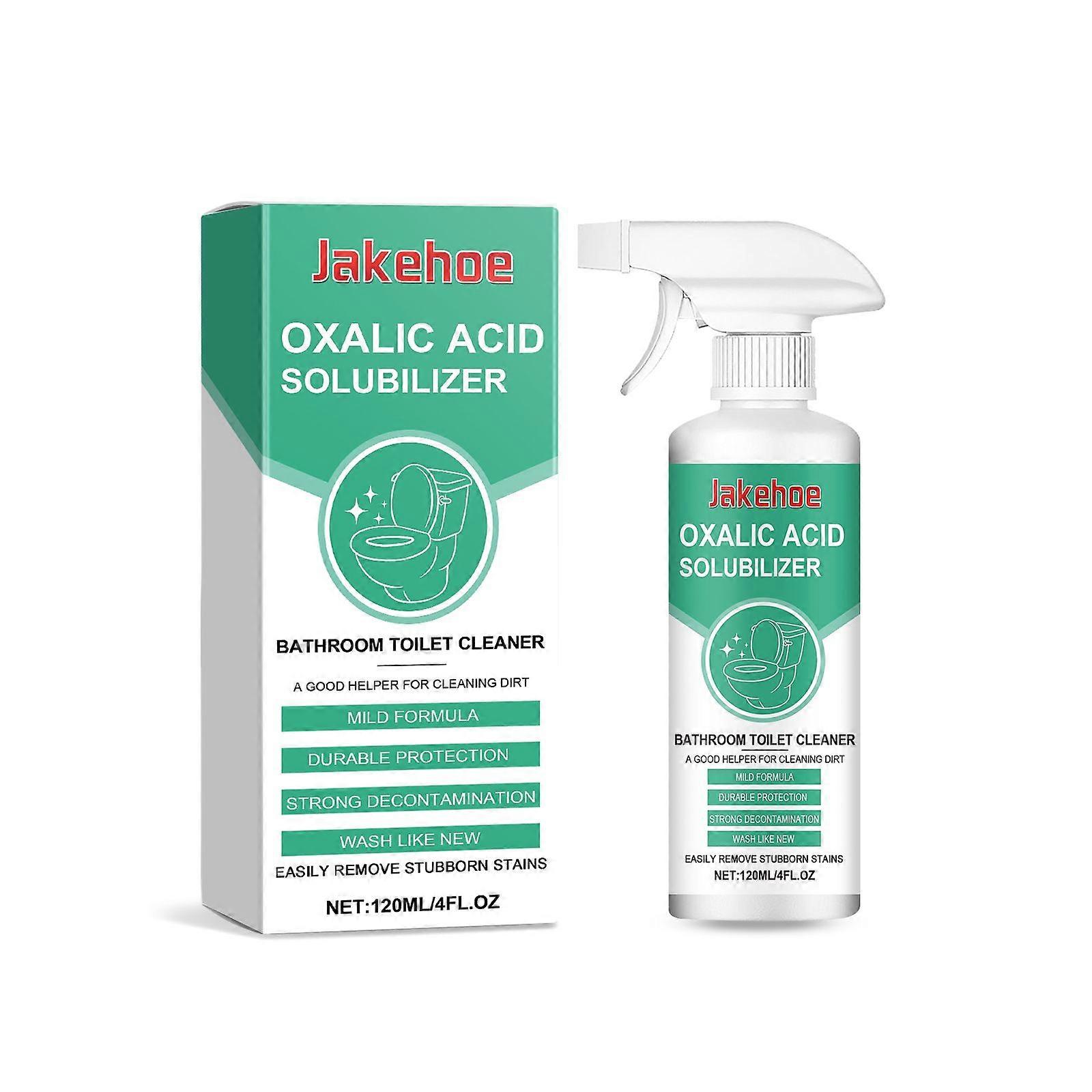 Bathroom Cleaner Contains Oxalic Acid, Sodium Bicarbonate, Lauryl Alcohol Polyether-7