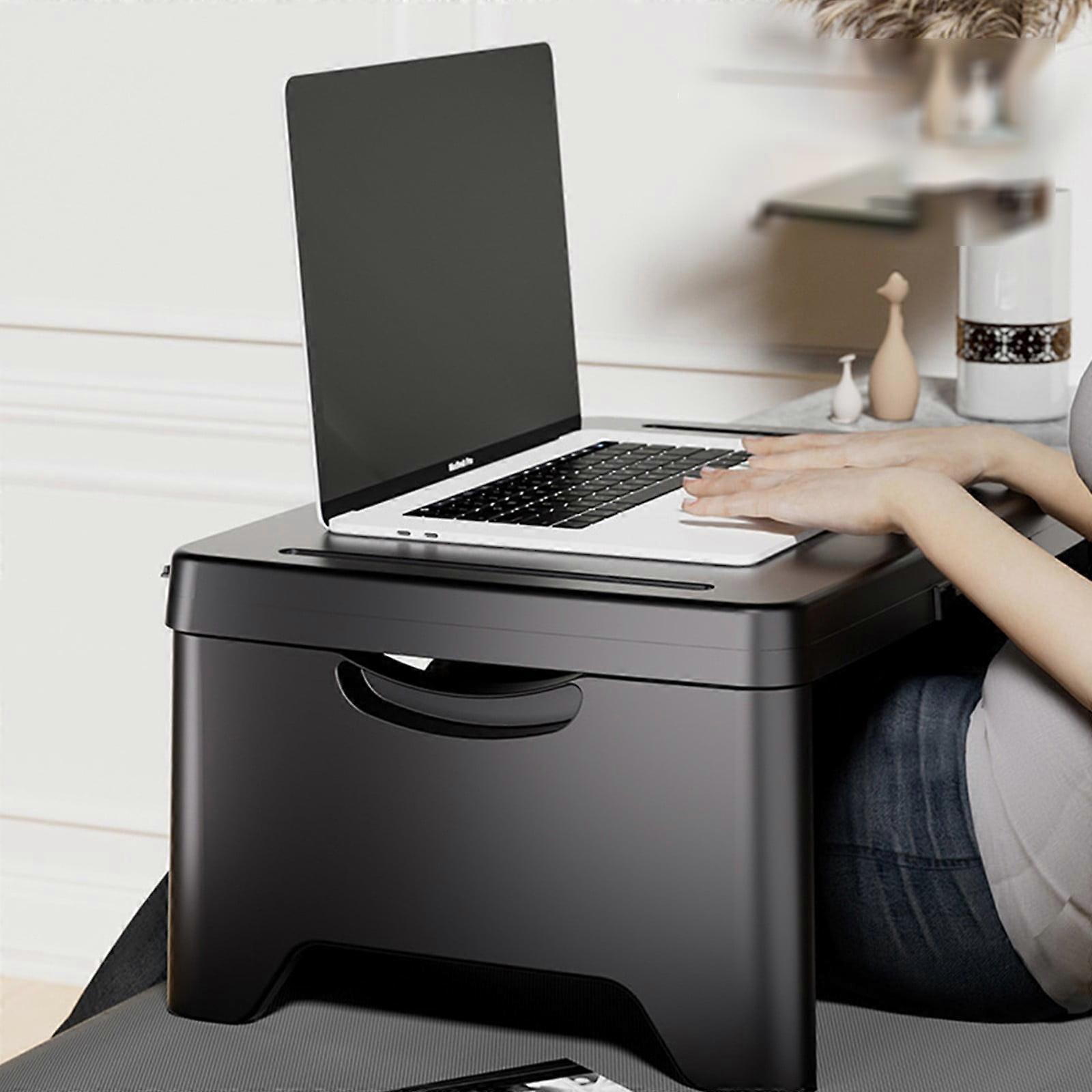 Portable Folding Computer Desk for Small Spaces, Compatible with Bed & Dorm Use, Compact Table with Easy Storage