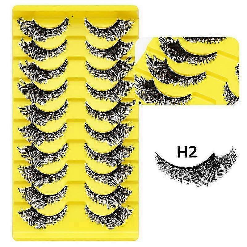 3D Long Thick Falses Eyelashes Artificial Extension Eyelashes for Beginner Professional