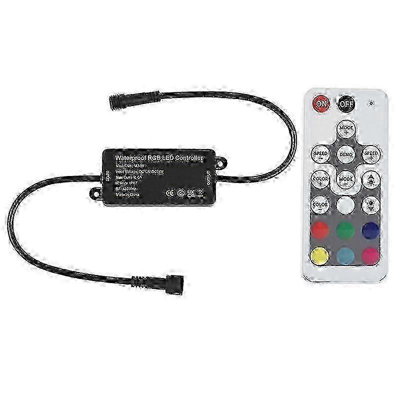 RGB LED Controller Dimmer LED Controller DC12-24V ,RGB Colorful LED Light with Light Bar Lamp Contr