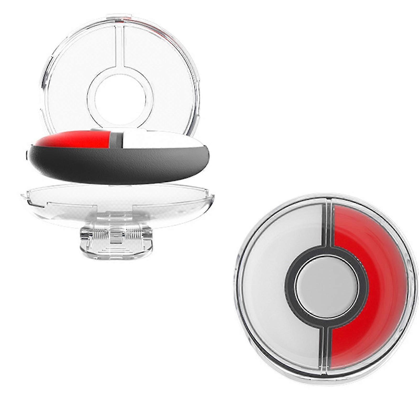 Clear Case for Pokmon Go Plus +, Pc Transparent Case Cover With Back Clip Protective Slim Case For Go Plus +