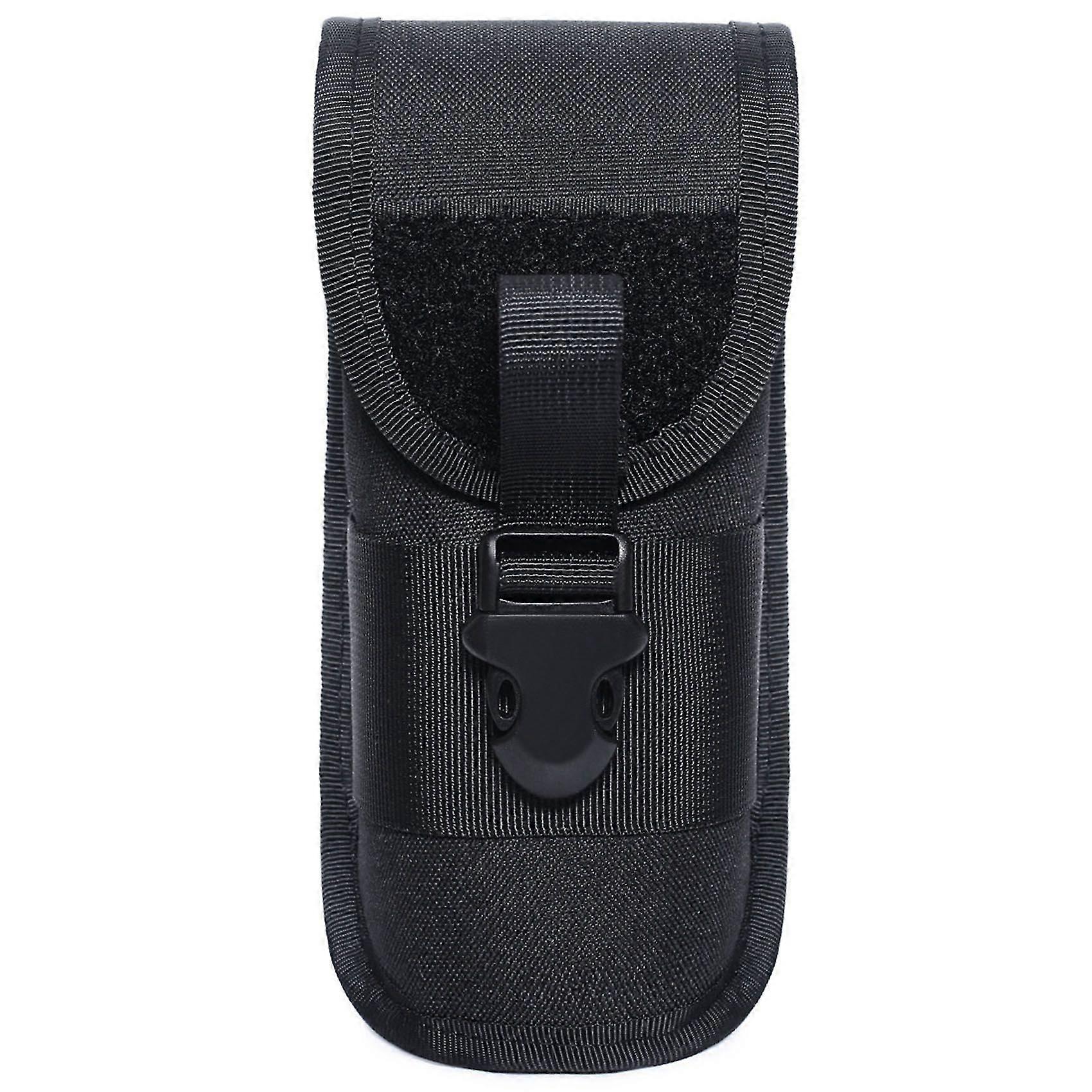 נרתיק למשקפיים נייד למשקפי שמש, תיק אחסון להגנה מפני משקפיים, ניילון, נרתיק עמיד למים לפנס, שחור