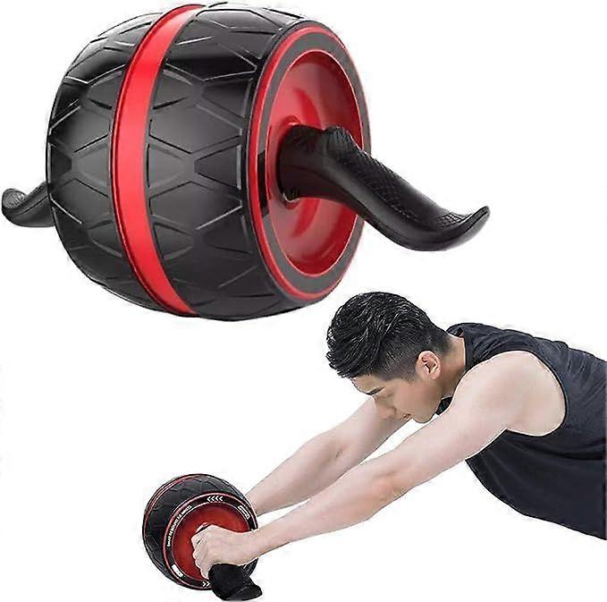 Abdominal Roller Wheel, Smart Brake Automatic Rebound Ab Roller Wheel, Mute Non-Slip Abs Carver Multiple Angles Core Workouts Ab Roller, Home Gym Equi