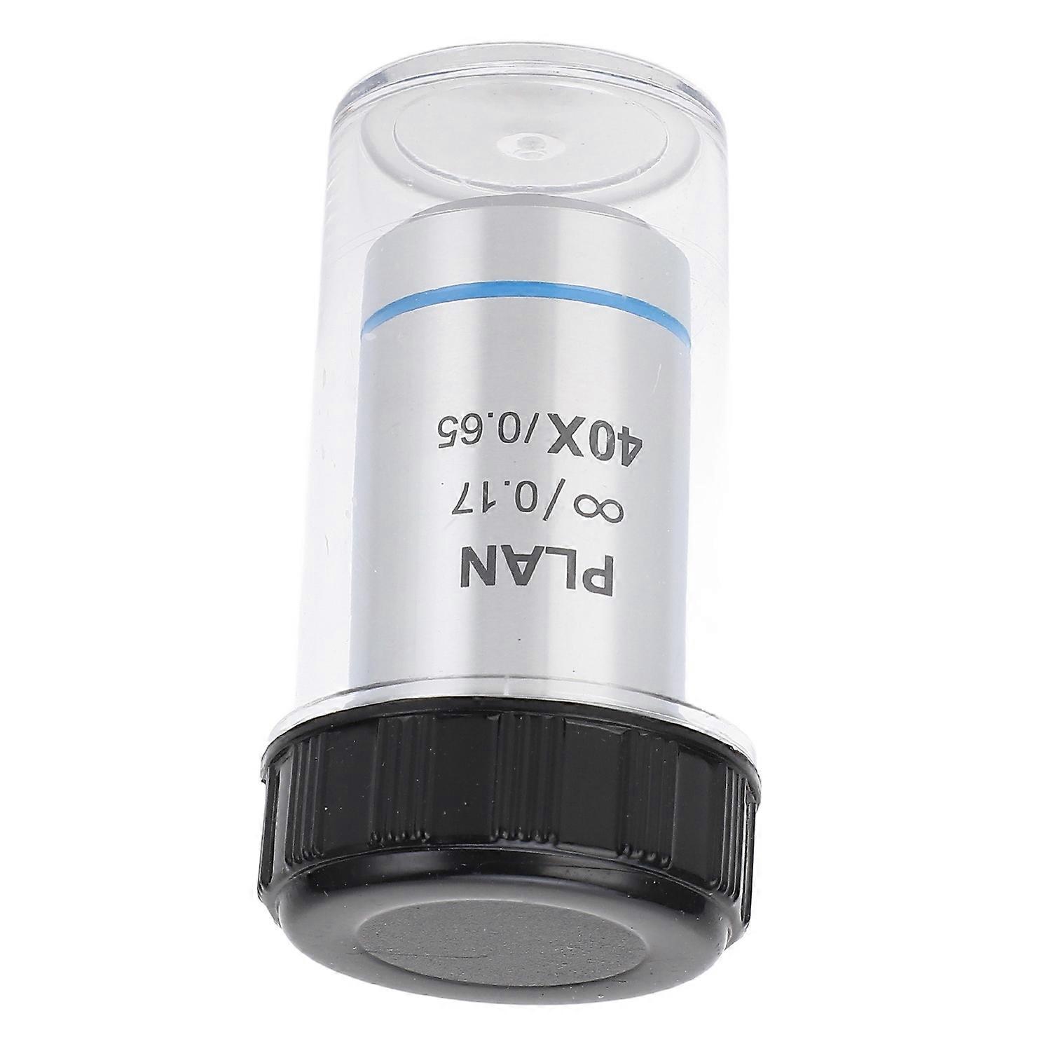 Infinity Objective Lens 40X Wide Viewing High Transmittance 195 Microscope Objective Lens