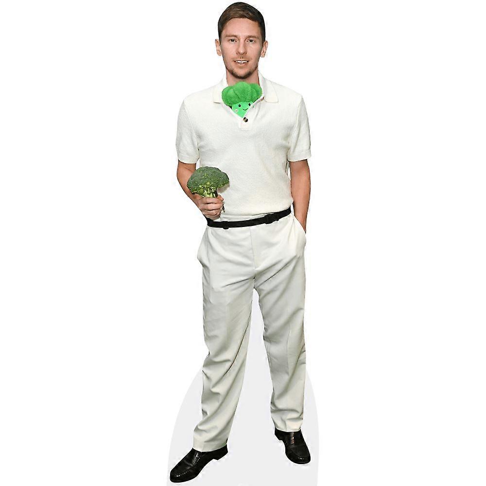 Sam Darlaston (Broccoli) Cardboard Cutout (lifesize OR mini size). Standee. Stand Up.