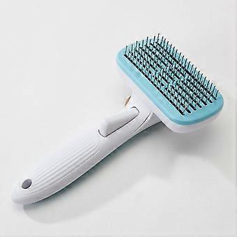 Self Cleaning Slicker Brush for Dogs and Cats Cleaning Grooming Comb for Dogs