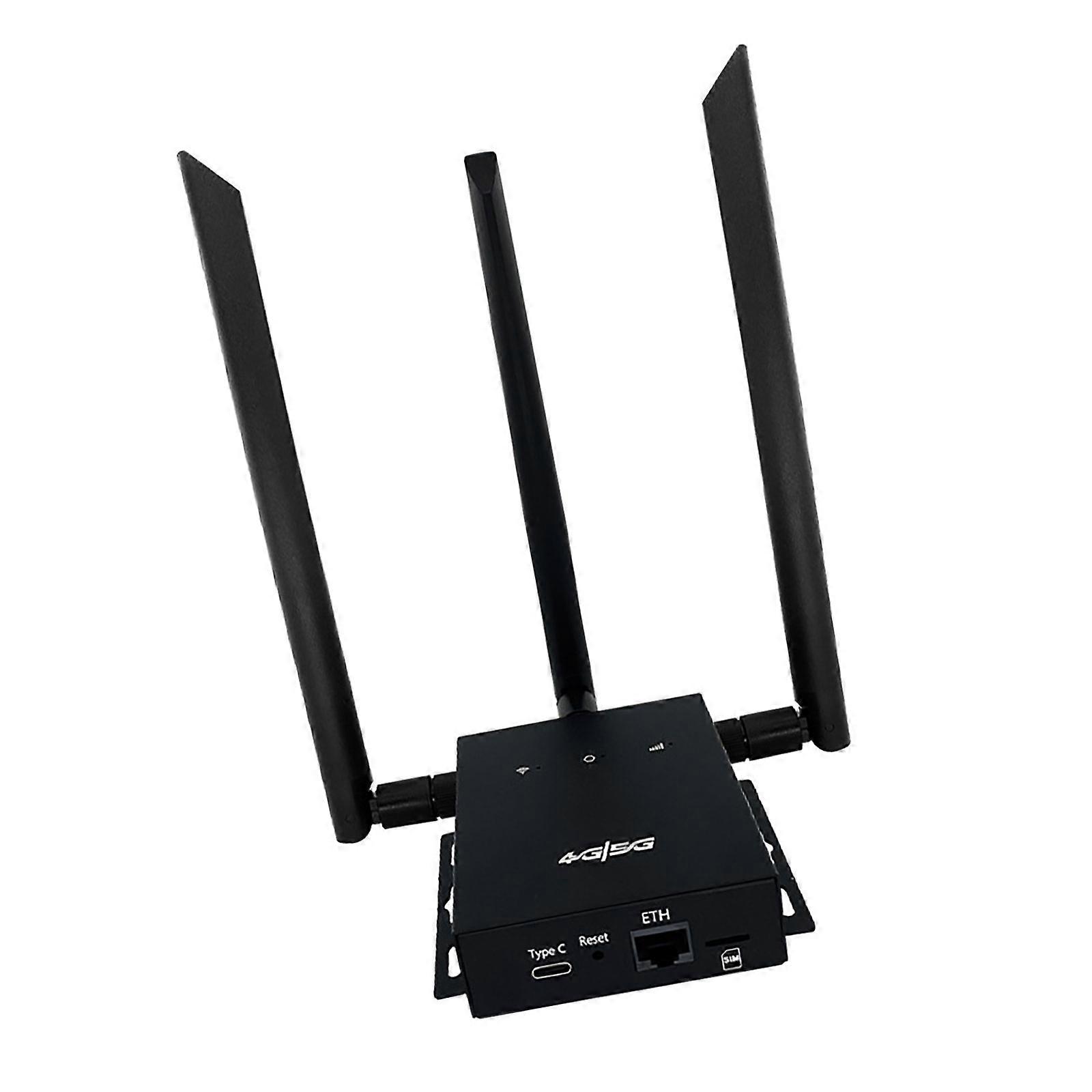 Portable 4G WiFi Router With Removable Antennae Card Slot For Stable Connection Home Office Travel 110V Power Multicolor