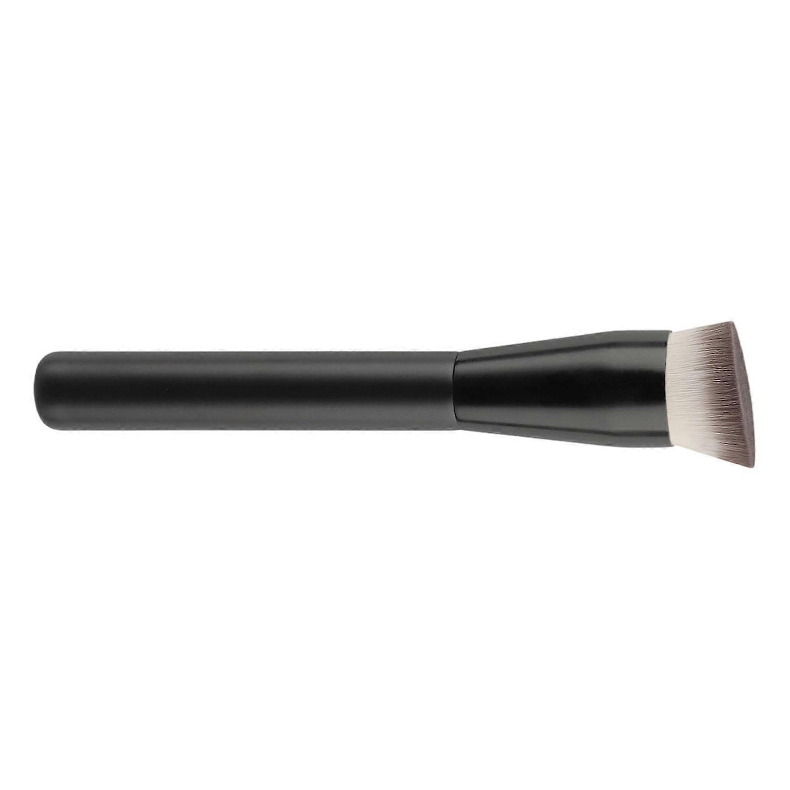 Purpose Contouring And Brush Oblique Flat Top Design Seamless Blending No Shedding Bristles Aluminum Reinforced Handle For Multicolor