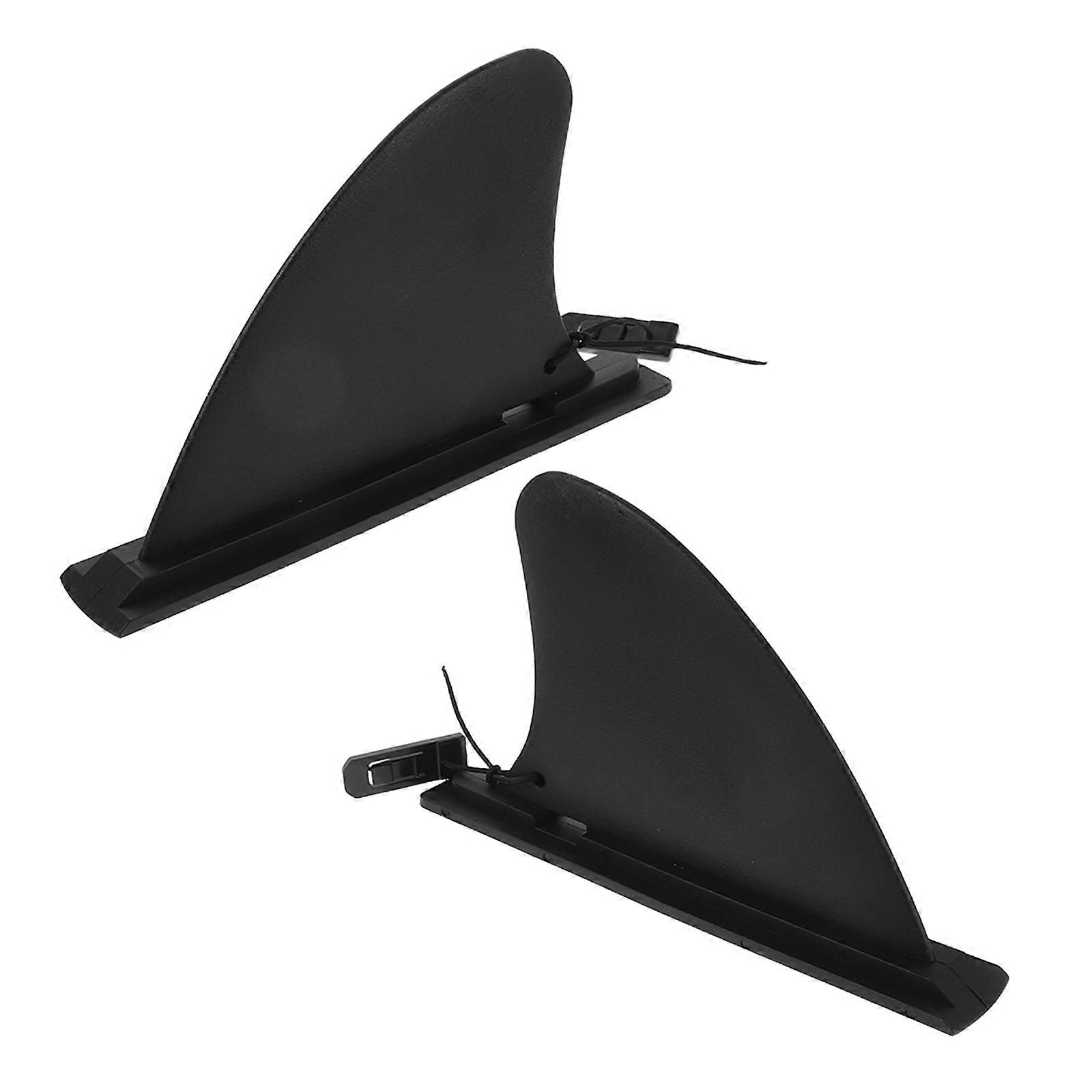Kayak Fin Universal Replacement for Repairing Use 2Pcs Paddleboard Fin Set
