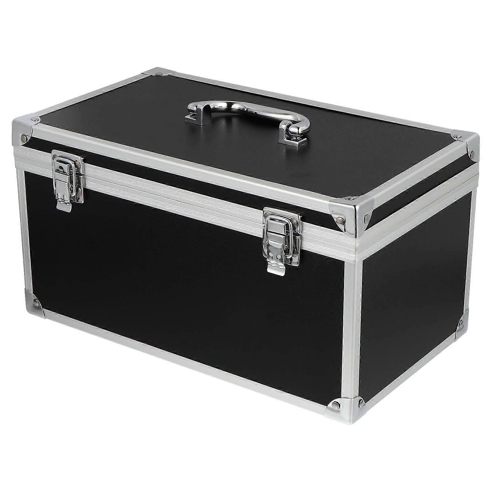 Aluminum Alloy Tool Box Multifunction Hard Storage Case Portable Parts Box