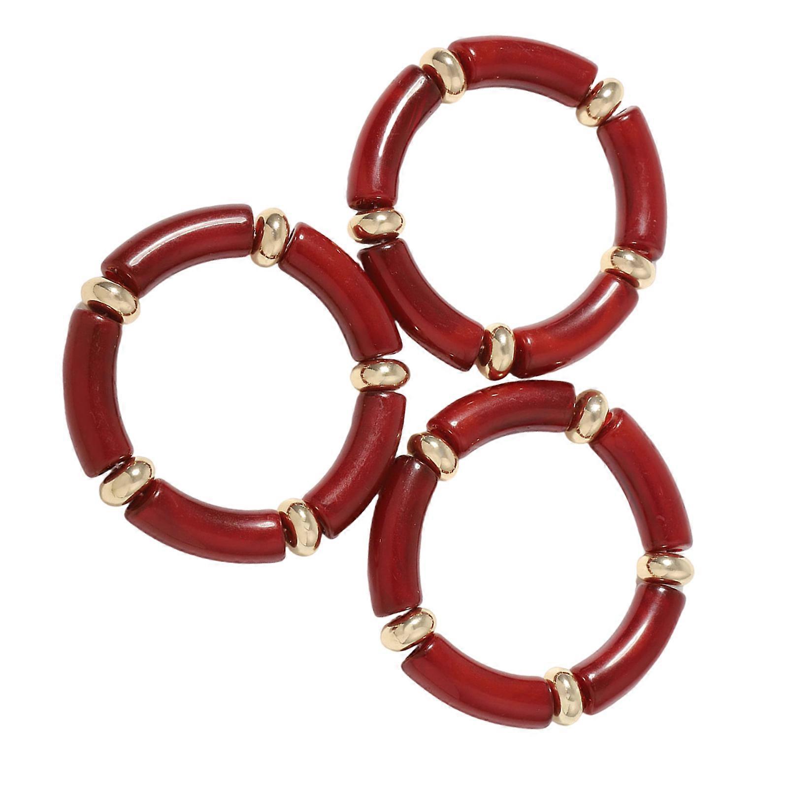Versatile Bamboo Segment Layered Necklace Bracelet Accessory Suitable for Commuting, Social Event, and Vacations Multicolor