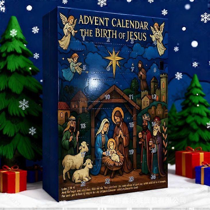 Path to Bethlehem Advent Calendar (Acrylic)