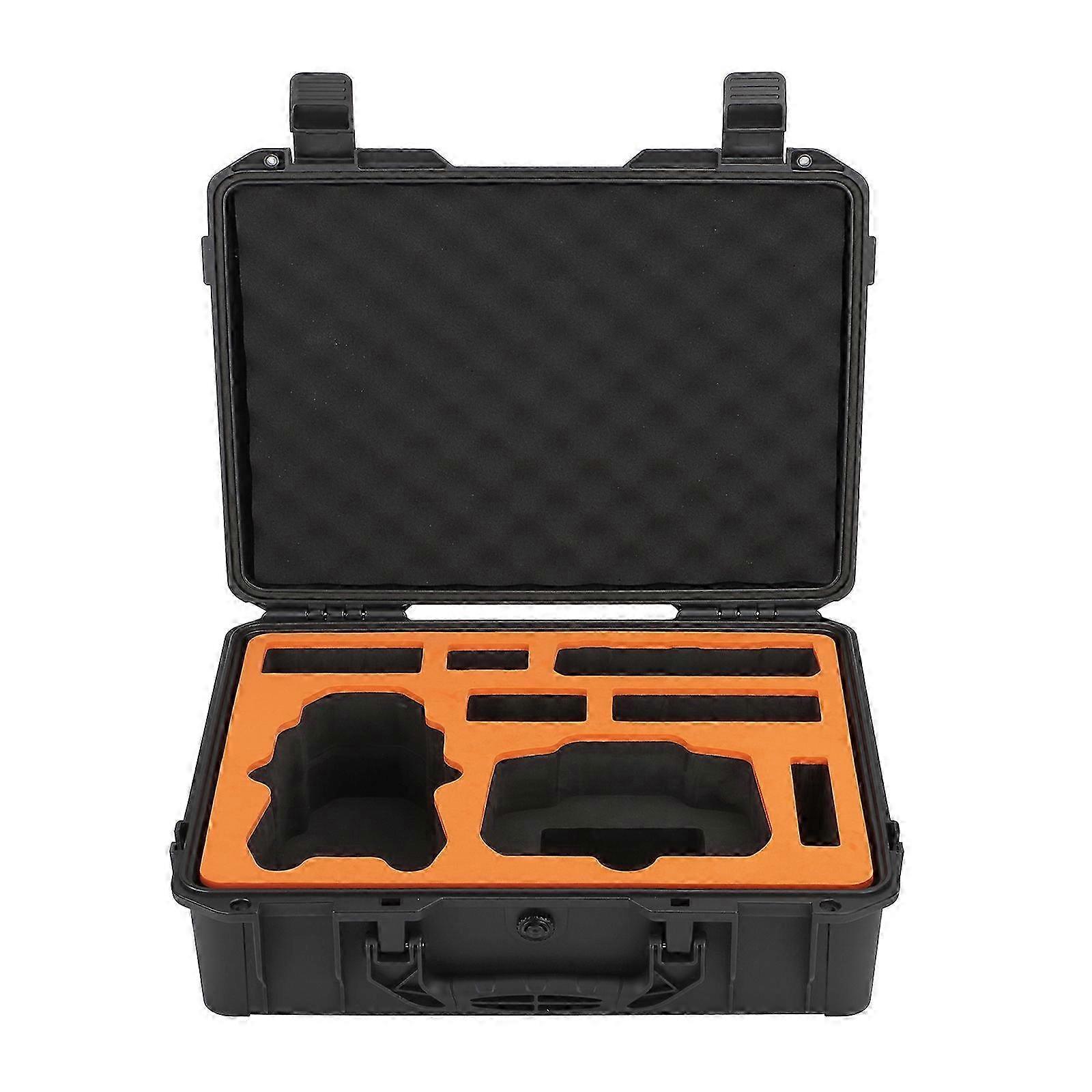 Hard Shell Protective Case with Amples Storage for Air 3S/3, Water Resistant,Flight Case Foam Pad Carrying Case Pouch