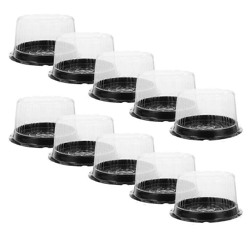 Durable Transparent Bakery Cake Box for Storage Ideal for Parties and Events 25pcs