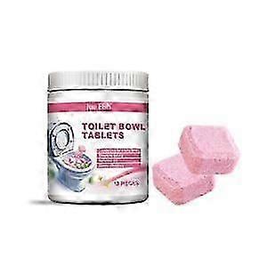 Effervescent Toilet Cleaning Tablets  Deep Stain  Buildup Removal, Odor Neutralizer, Bacterial Control  12 Pack for Sparkling, Fresh, Sanitary Bath