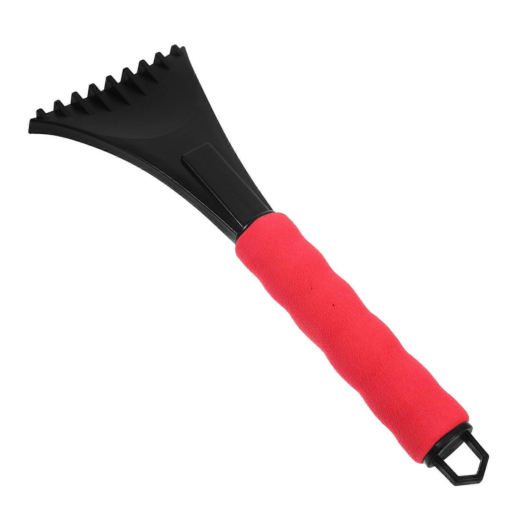 Heavy Duty Snow Shovel and Ice Scraper with Ergonomic Grip for Fast Winter Snow and Ice Removal