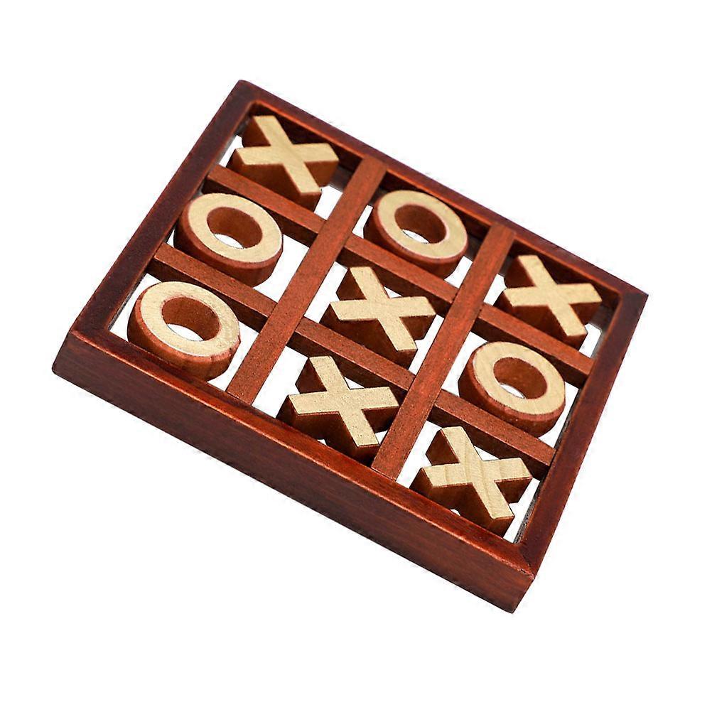 Interactive Puzzle Game Toy Wooden Chess Sets for Kids 2Sets