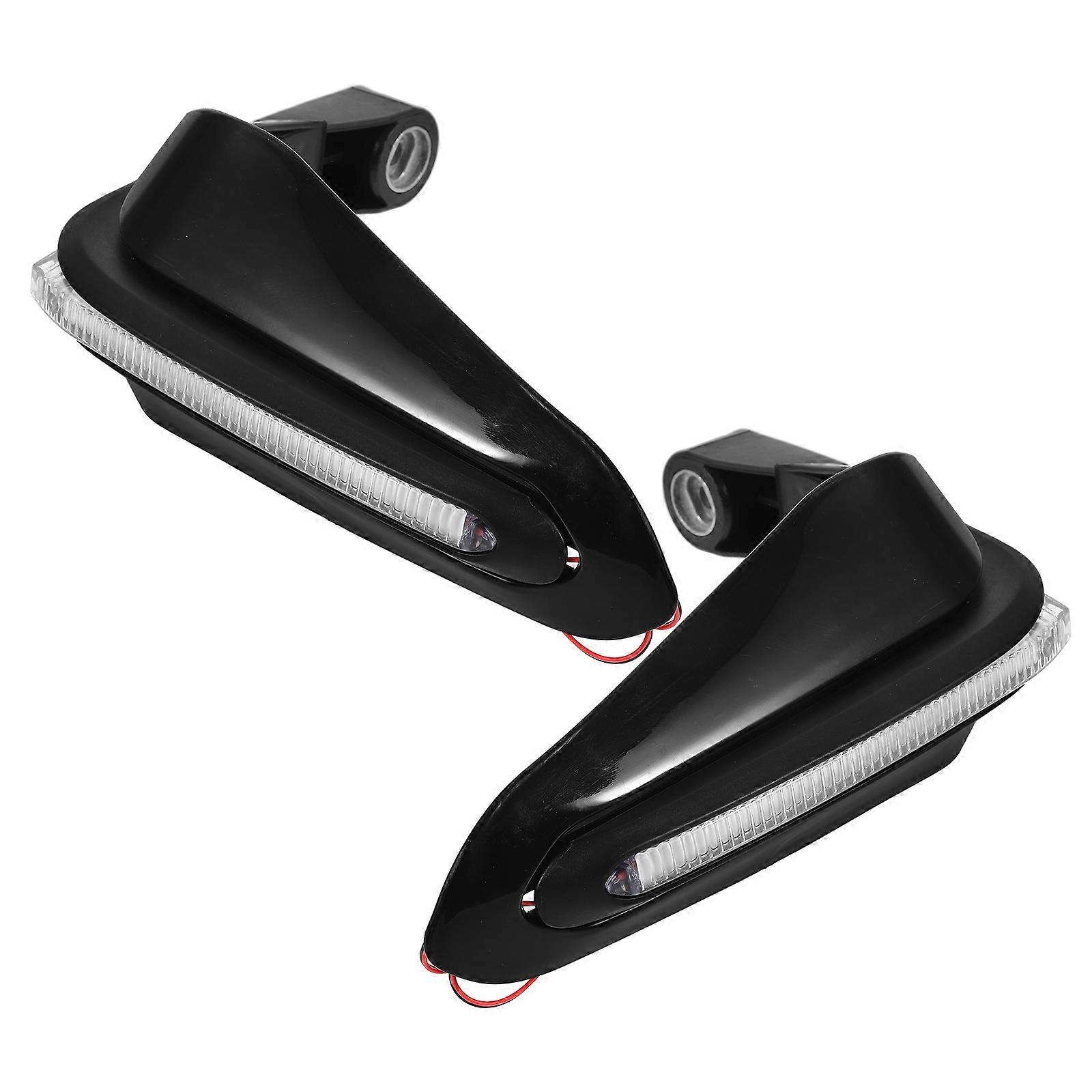 Motorcycle Handguard Turn Signal Light for Safety 1Pair Replacement Handguards