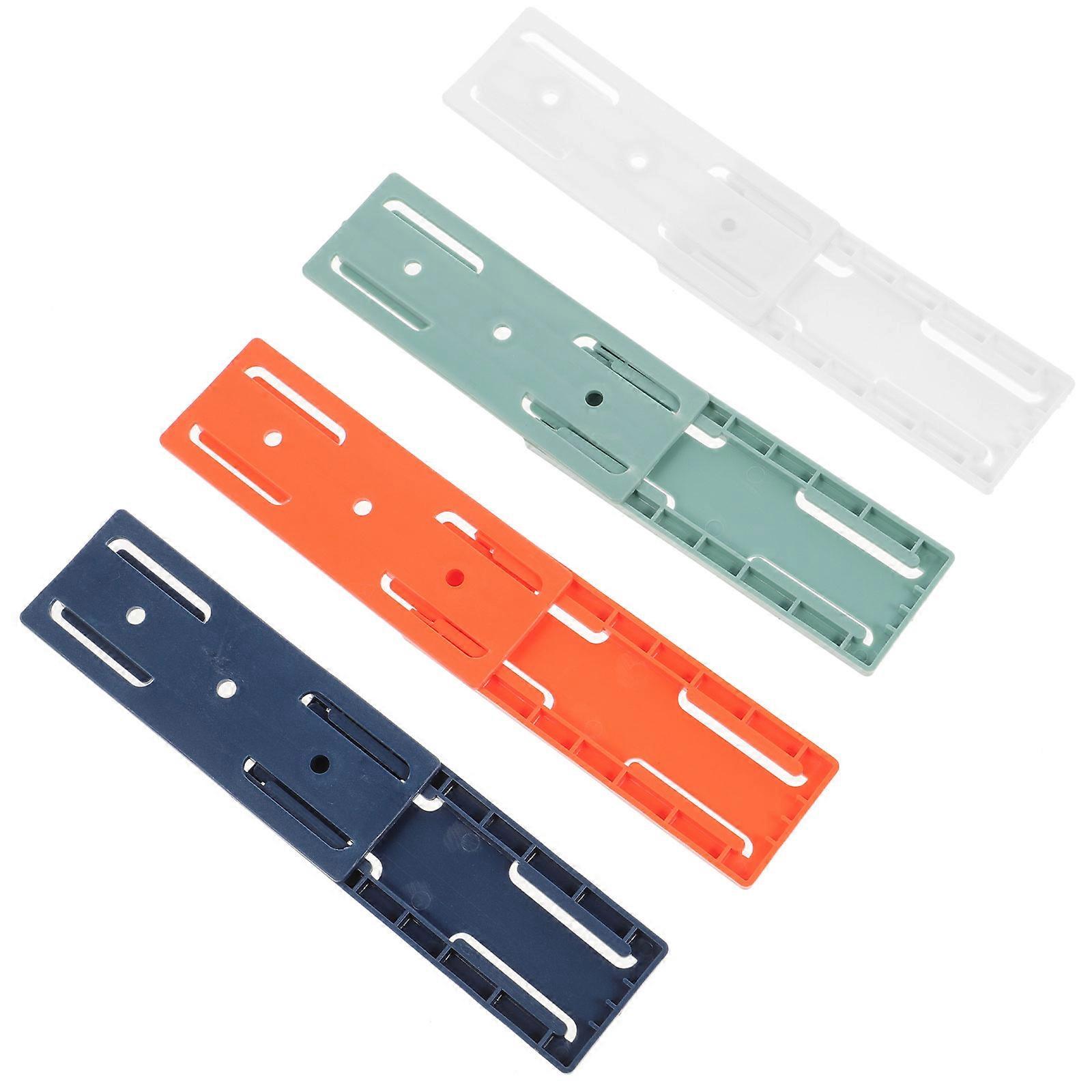 Power Strip Wall Organizer Punch Free Socket Holder with 40Pcs Set