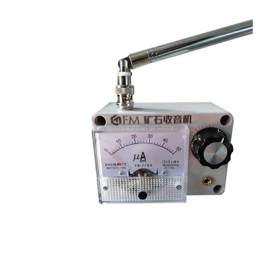 Ore Radio FM Radio DIY Radio with Current Meter, Used to Test the Efficiency of Antenna or Ground Wire
