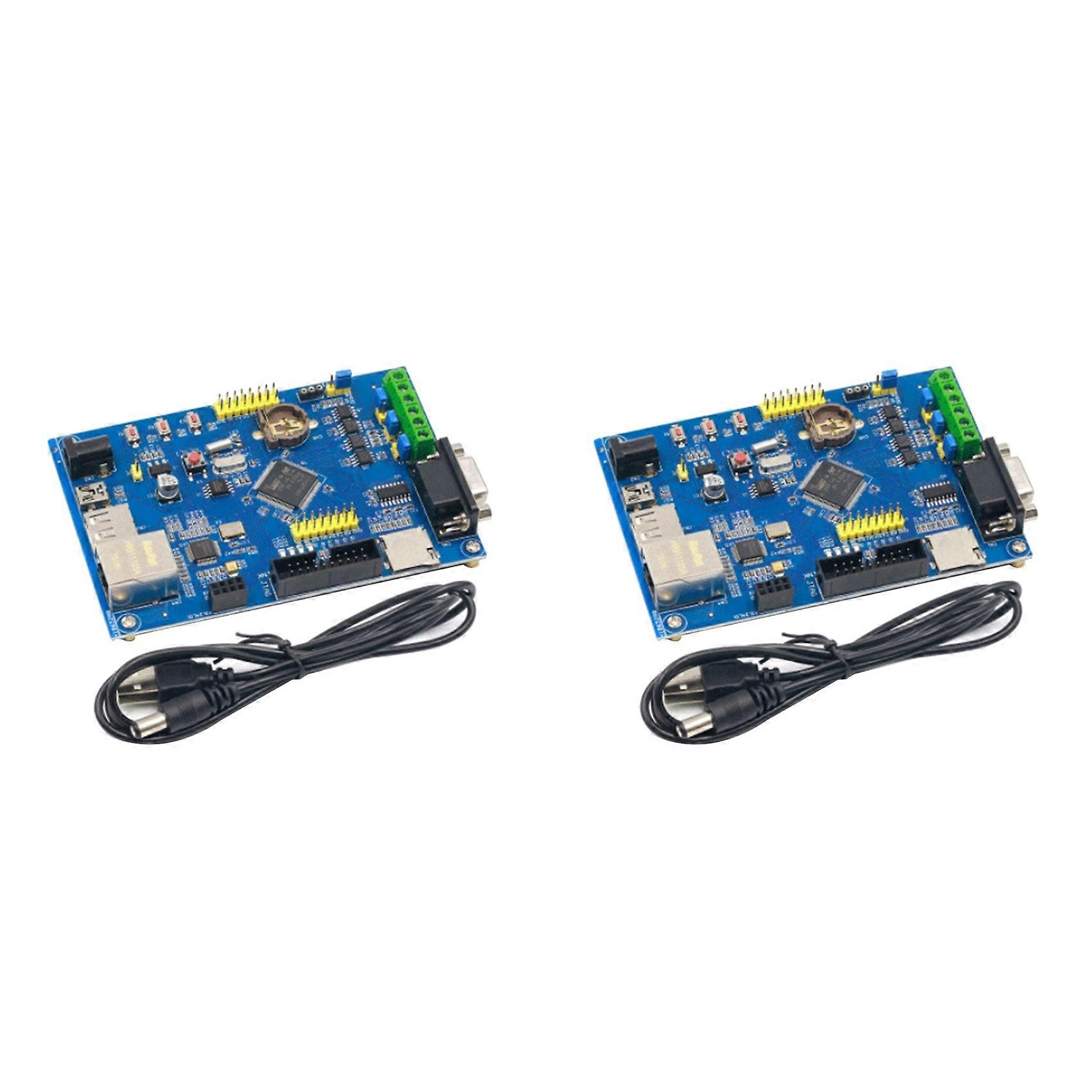 Placa de desarrollo de control industrial 2X STM32F407VET6 Aprendizaje 485 Doble CAN Ethernet Internet Network of Things STM32