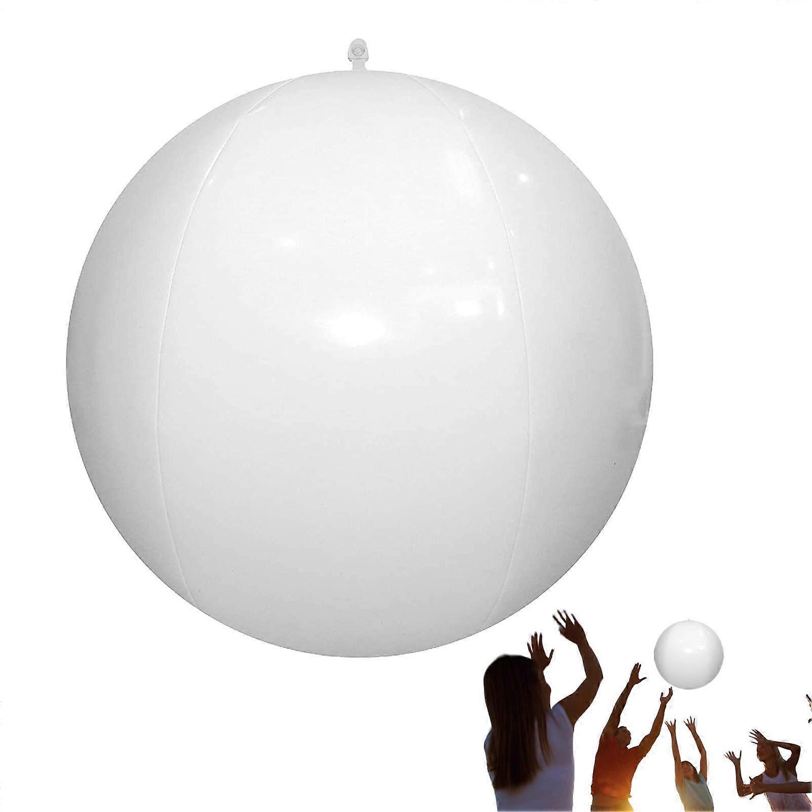 Inflatable LED Beach Balls  Outdoor Pool Lighting Ball, MultiColor LED Modes, Waterproof PVC Ball For Pools