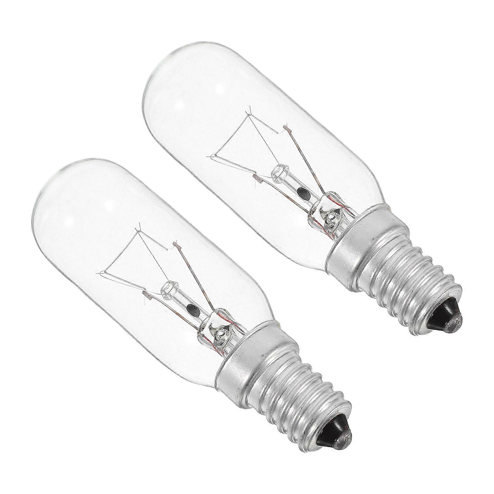 Appliance Machine Instrument Light Bulbs for Kitchen Hood 2Pcs