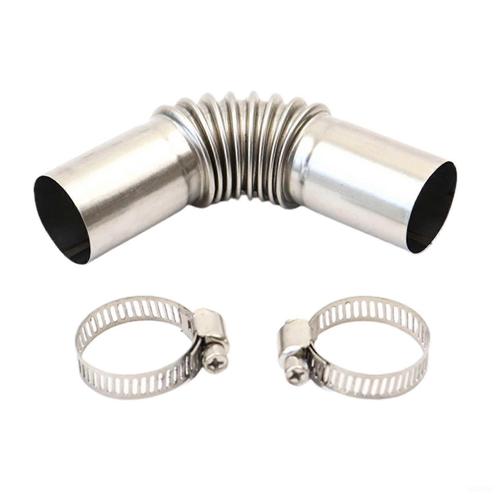 Exhaust Pipe Connector 25 Mm Stainless Steel Angle For Diesel Heater Auxiliary Heater Exhaust System Assembly