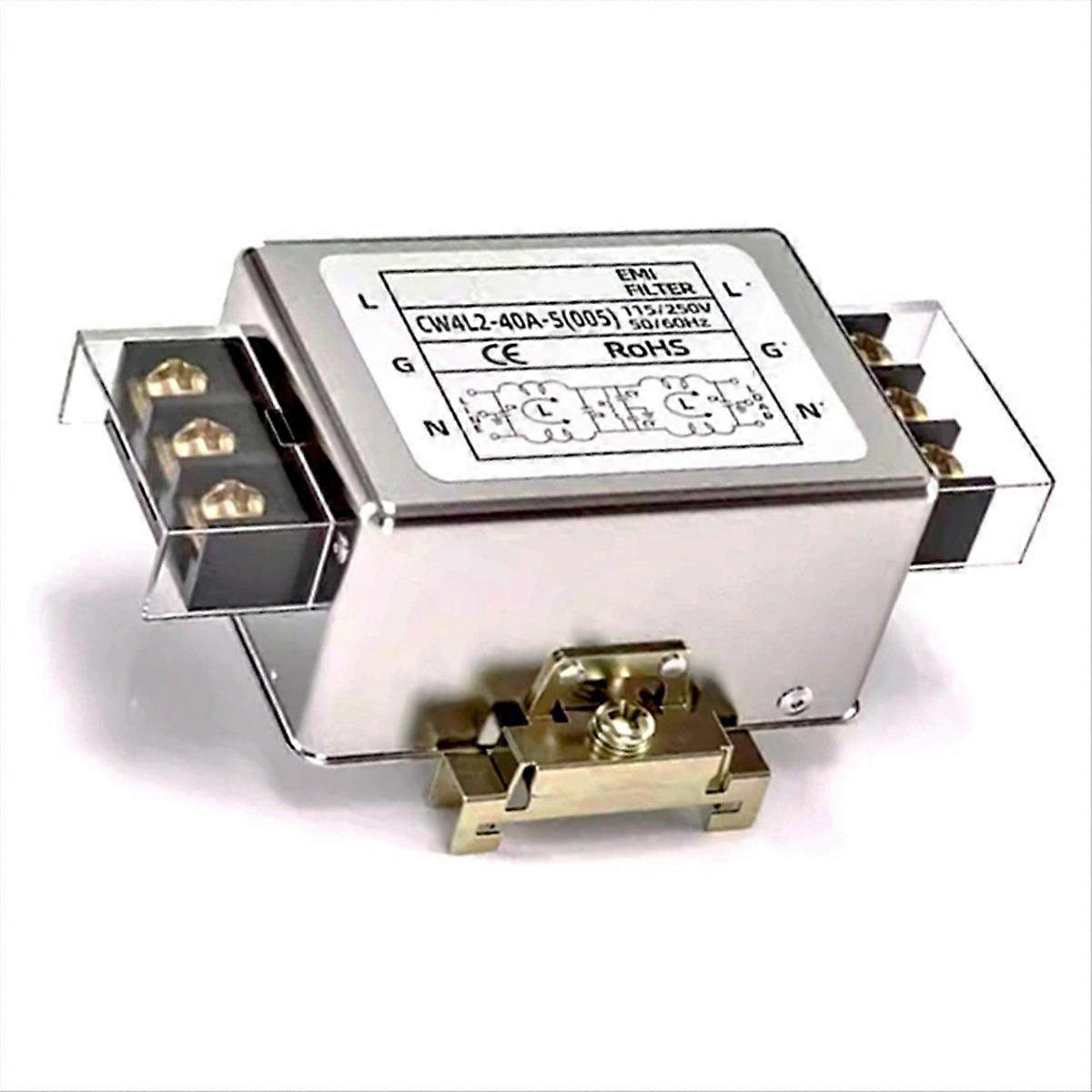 CW4L2-40A-S(005) Single-Phase 220V Power Filter for AC Power Supply Anti-Interfe CW4L2-40A-S