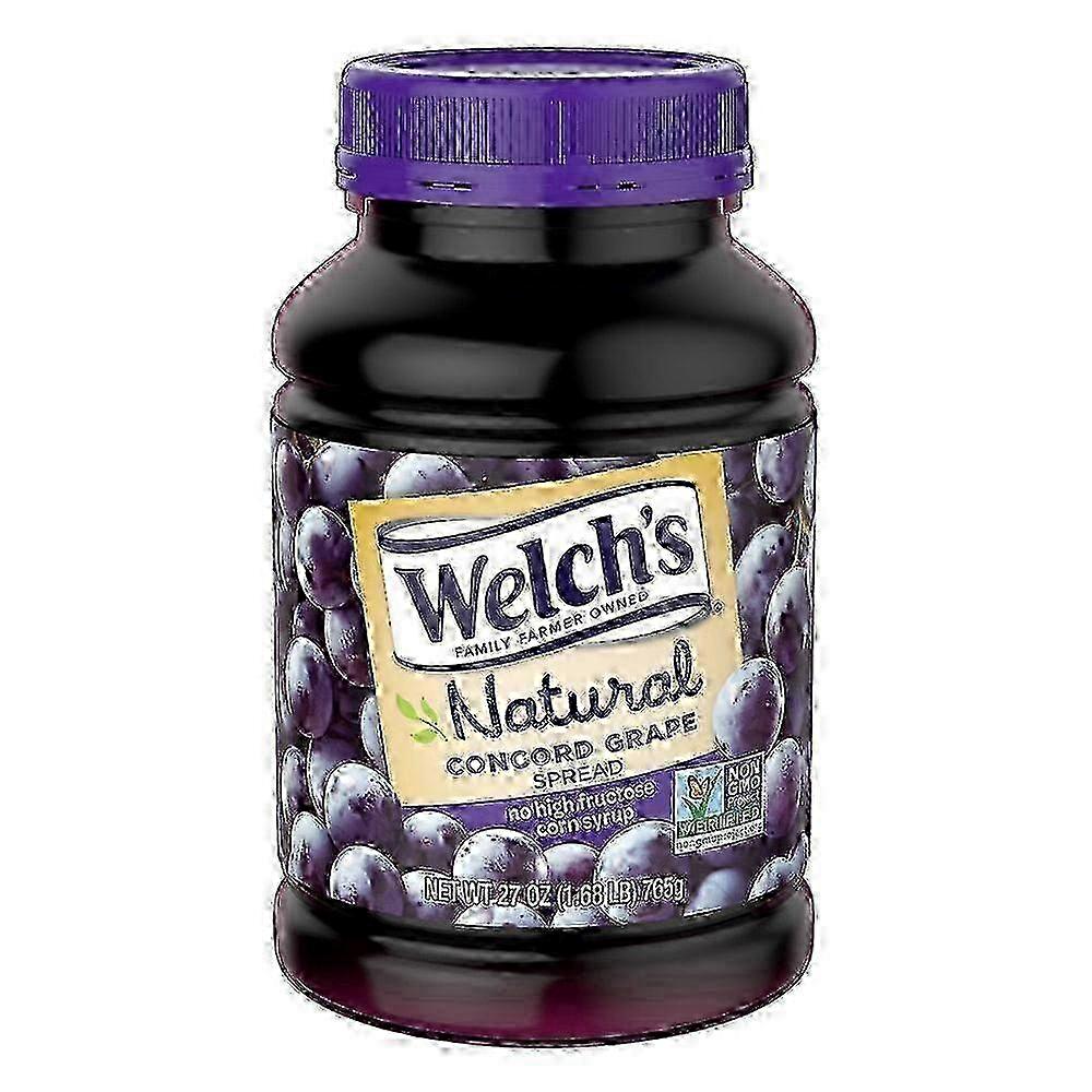 Crema spalmabile all'uva Concord naturale di Welch, 27 once