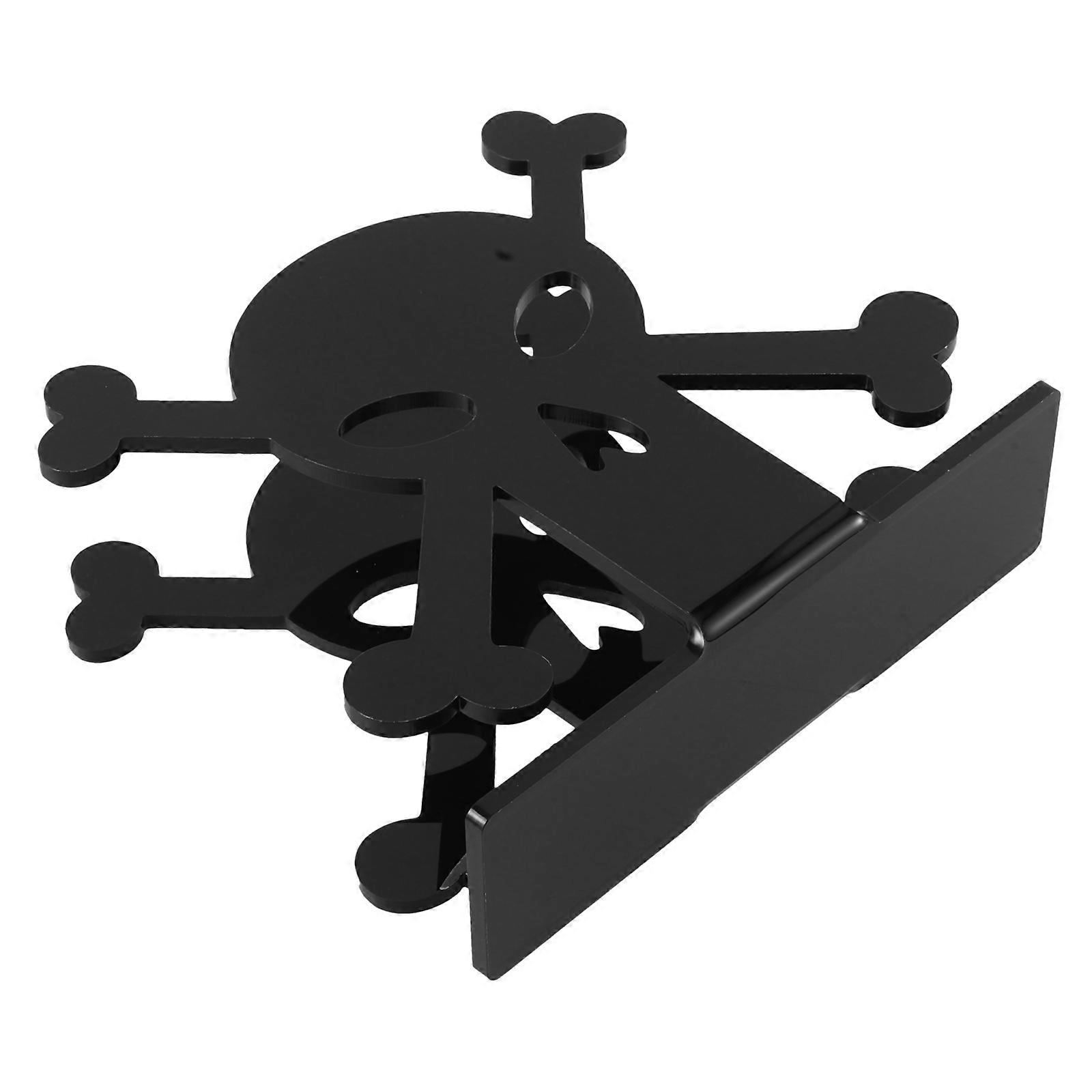 Halloween Skull Napkin Holder Acrylic for Storage Table Rack