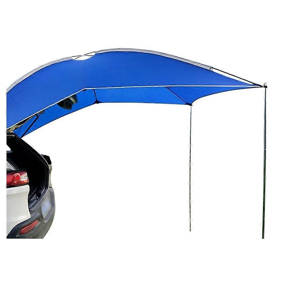 Car Awning for Buick SUV, Quick Setup Tailgate Tent Sun Shade Canopy, C Blue