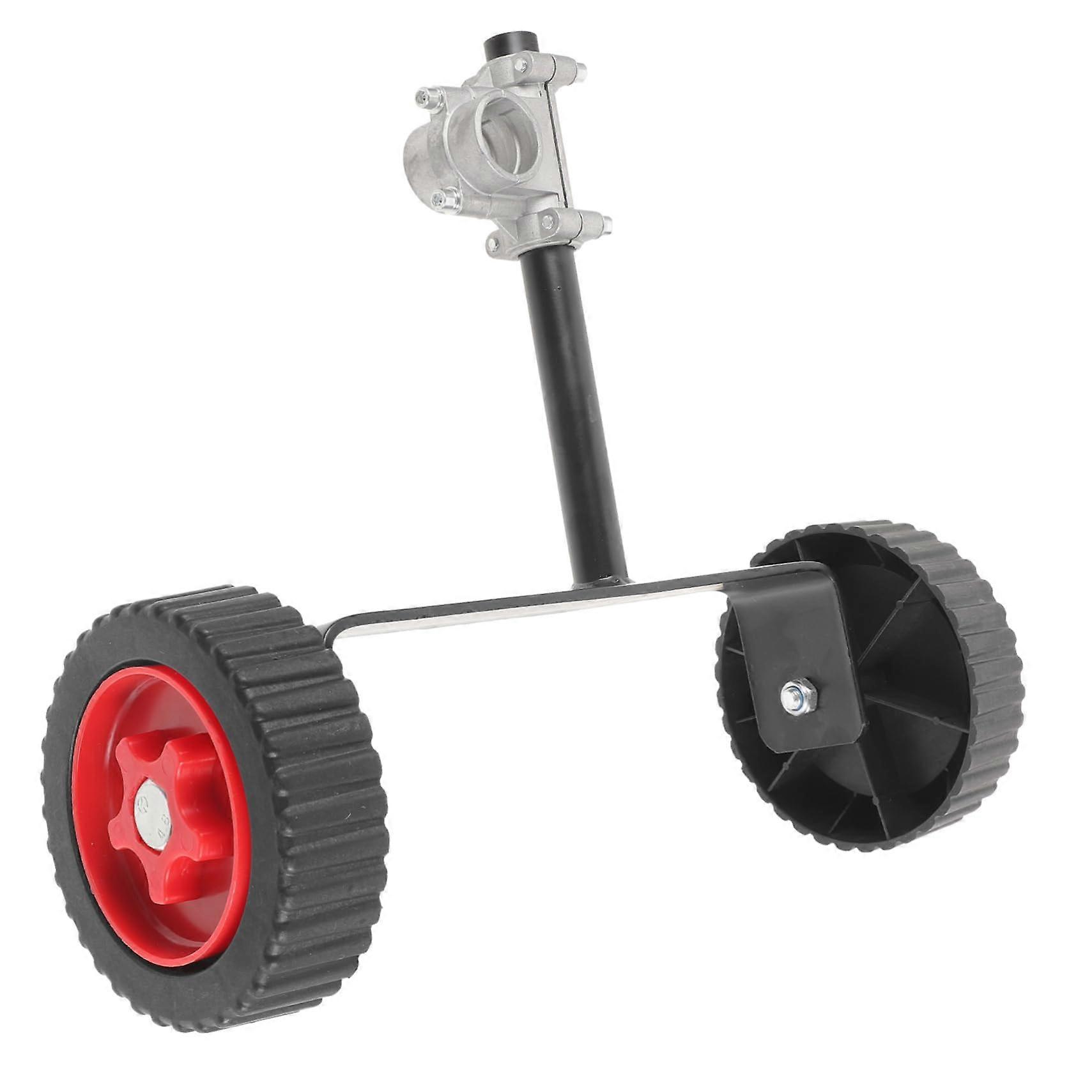 Lawn Mower Wheels Replacement WearResistant Mower Support Wheel for Outdoor Wide Application