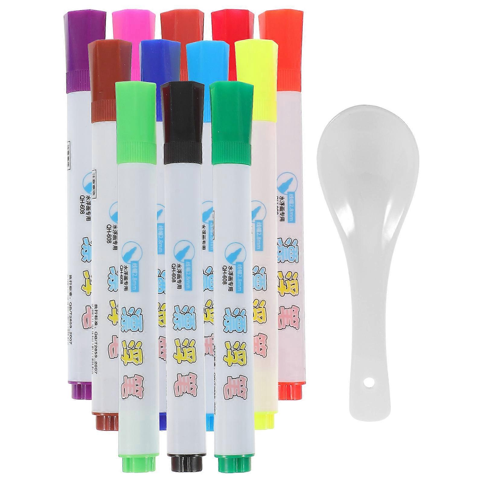 Assorted Color Whiteboard Markers for Writing Use 1Set Plastic Material