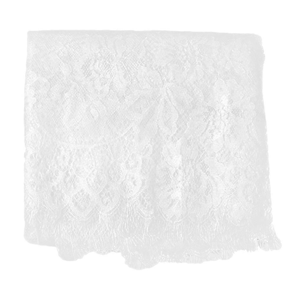 Lace Tablecloth for Home 1Pcs Party Elegant White Polyester Table Cover