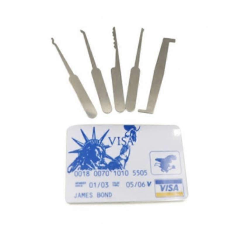 Mini Lockpick Broken Practice Tools Steel Locksmith Tool For Training