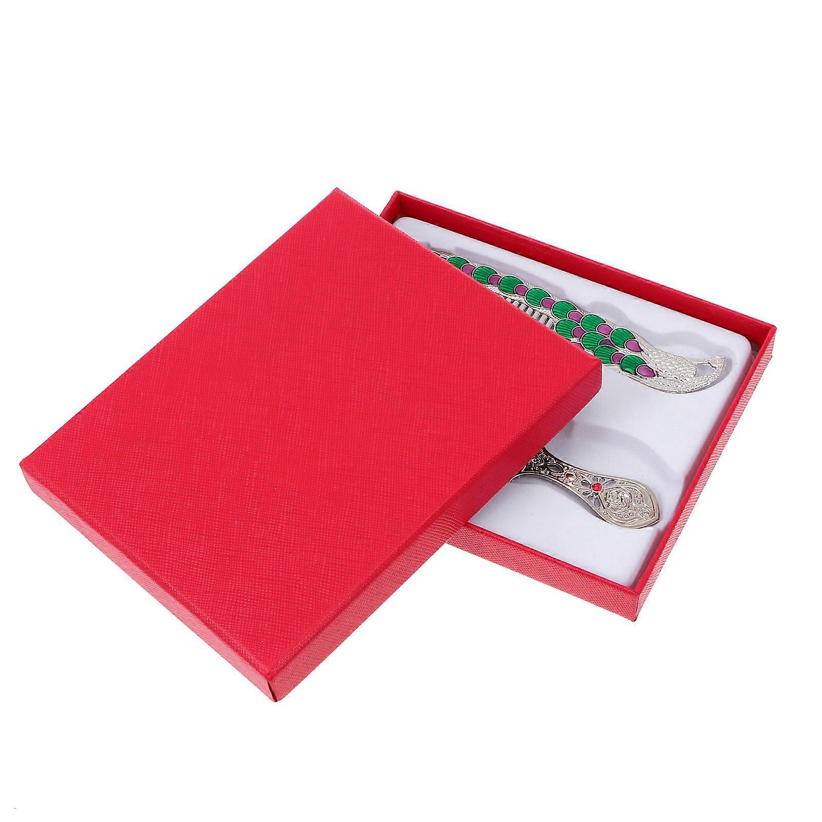 Handheld Makeup Mirror Vintage Alloy Mirror for Makeup 6Sets Portable