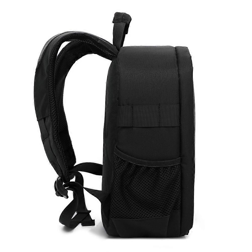 Durable Grey Camera Backpack for Dslr Protection with Adjustable Dividers