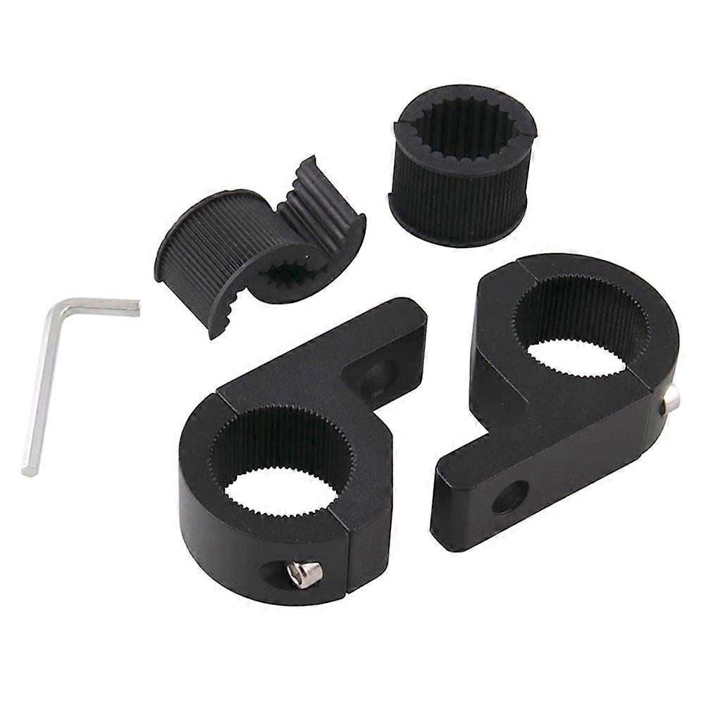 Car Spotlight Mount Bracket for Motorcycle Bumper Light 2Sets Black