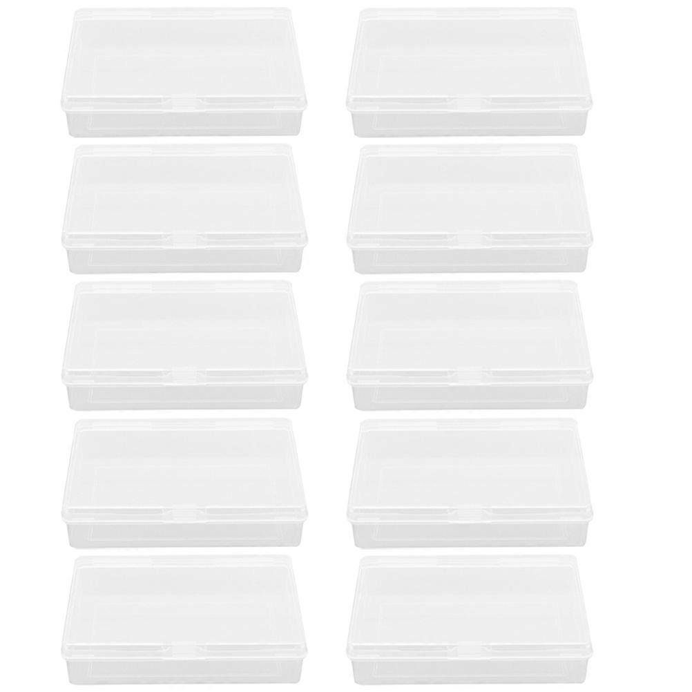 Playing Card Storage Clear Cards Storage Boxes for 10Pcs Game Cards