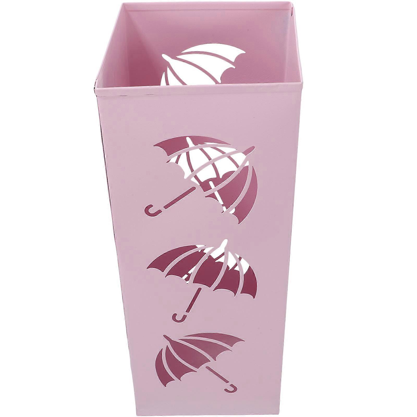 Porte-parapluies en fer, support de rangement pour parapluies, idéal pour le bureau et la maison.