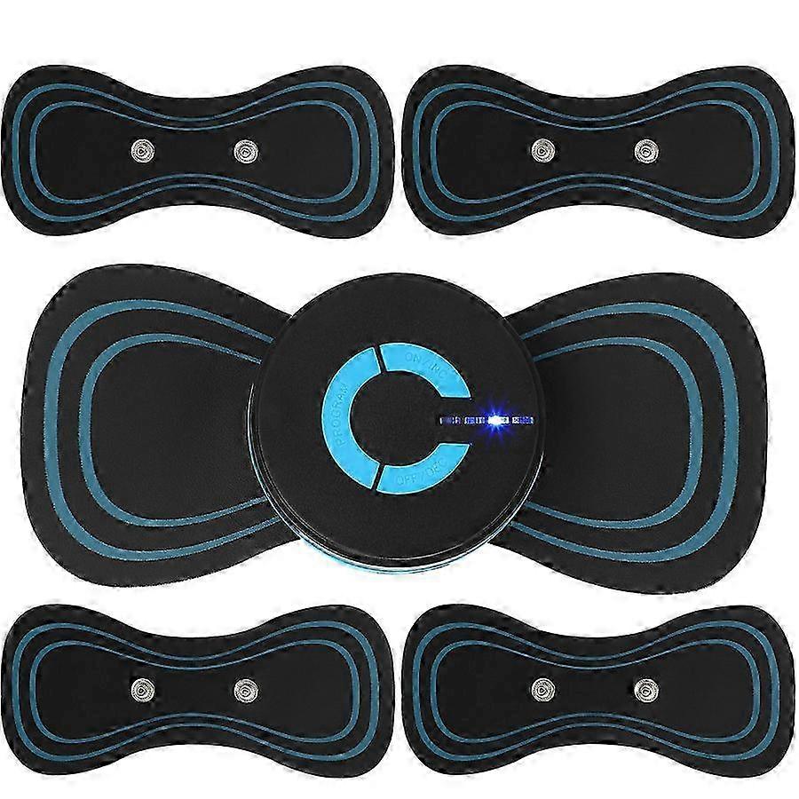 Microcurrent EMS Mini Neck Massager, Portable Cervical Massage Device 26-27s