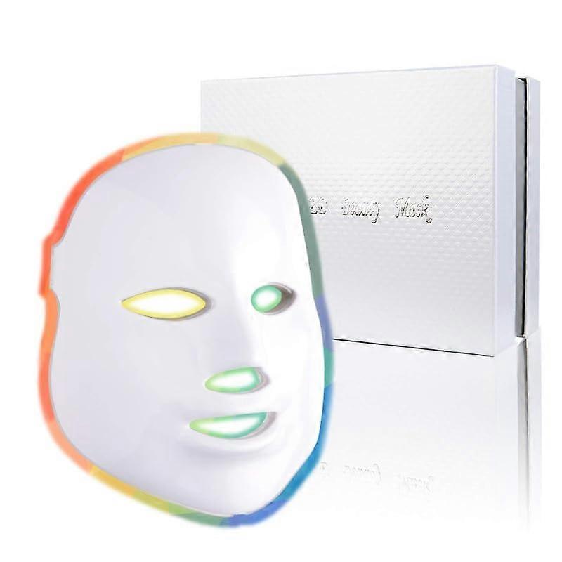 Red Light Therapy Device for Face with Preset Timer USB Powered Handheld LED Facial Therapy