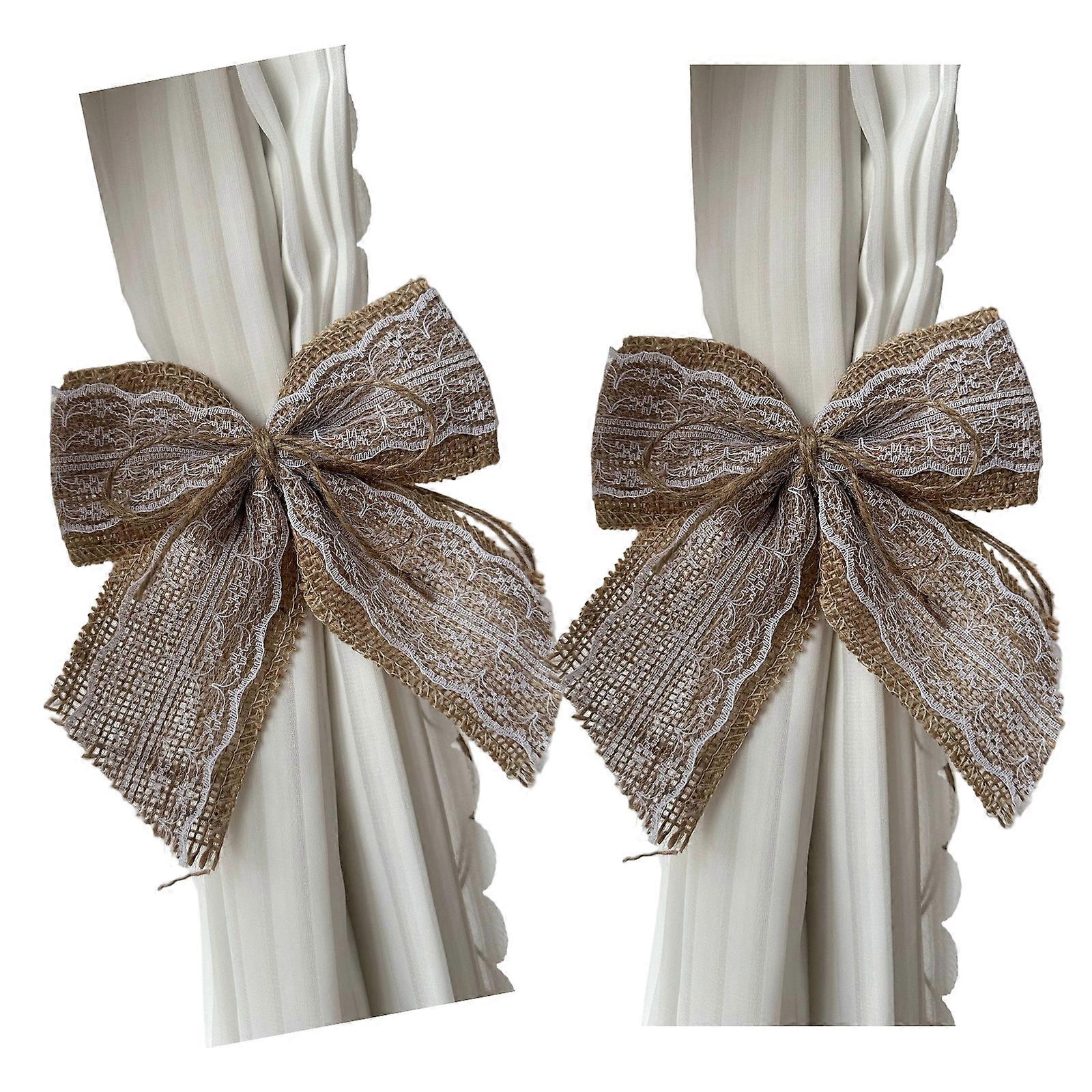 Curtain Tie Solution Offering Four Designs For Coordinating Drapes And Solved ColorEfficiently Multicolor