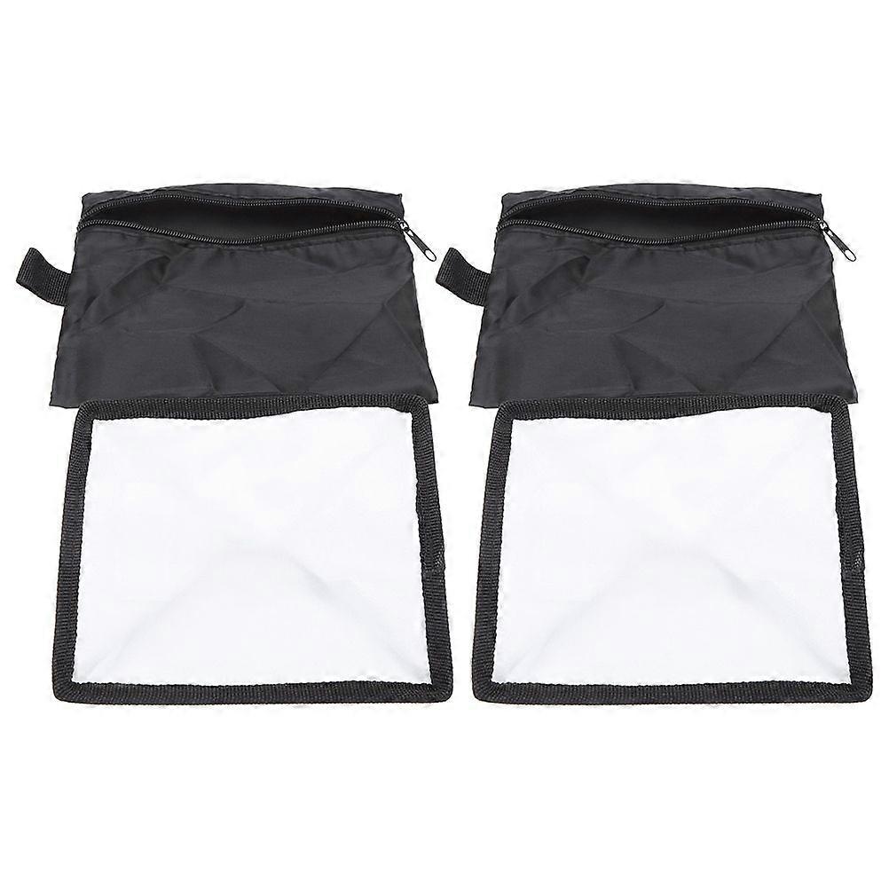 2PCS Diffuser Sock 15x17cm Foldable Diffuser Square Video Light Cover Accessory