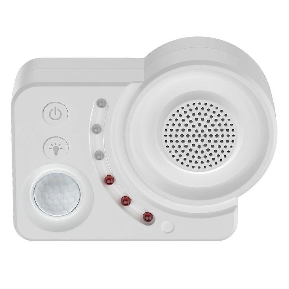 Induction Mouse Repeller Flashing Ultrasonic Mouse Repeller Insect Repeller High Power Portable Mouse Repeller White