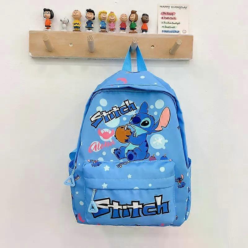 Fashion Versatile Schoolbag Boy Cute Cartoon Stitch Backpack Disney Mickey Mouse Kids Anime Backpack  baby handbag