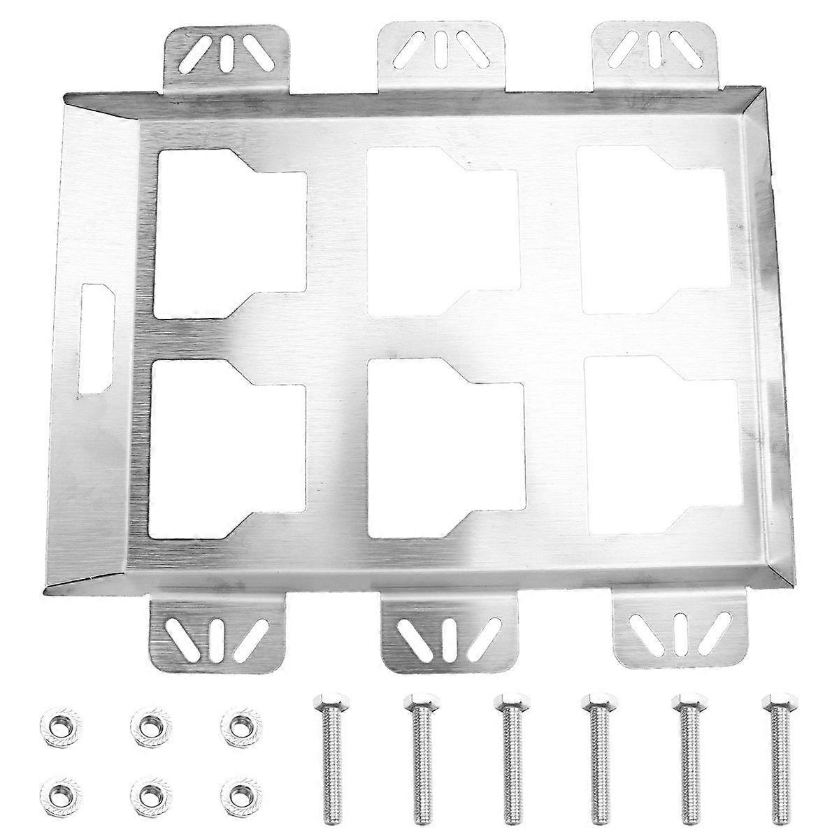 Tool Storage Rack Toolbox Holder Wall-Mounted Toolbox Rack for Tool Storage and Organization Systems