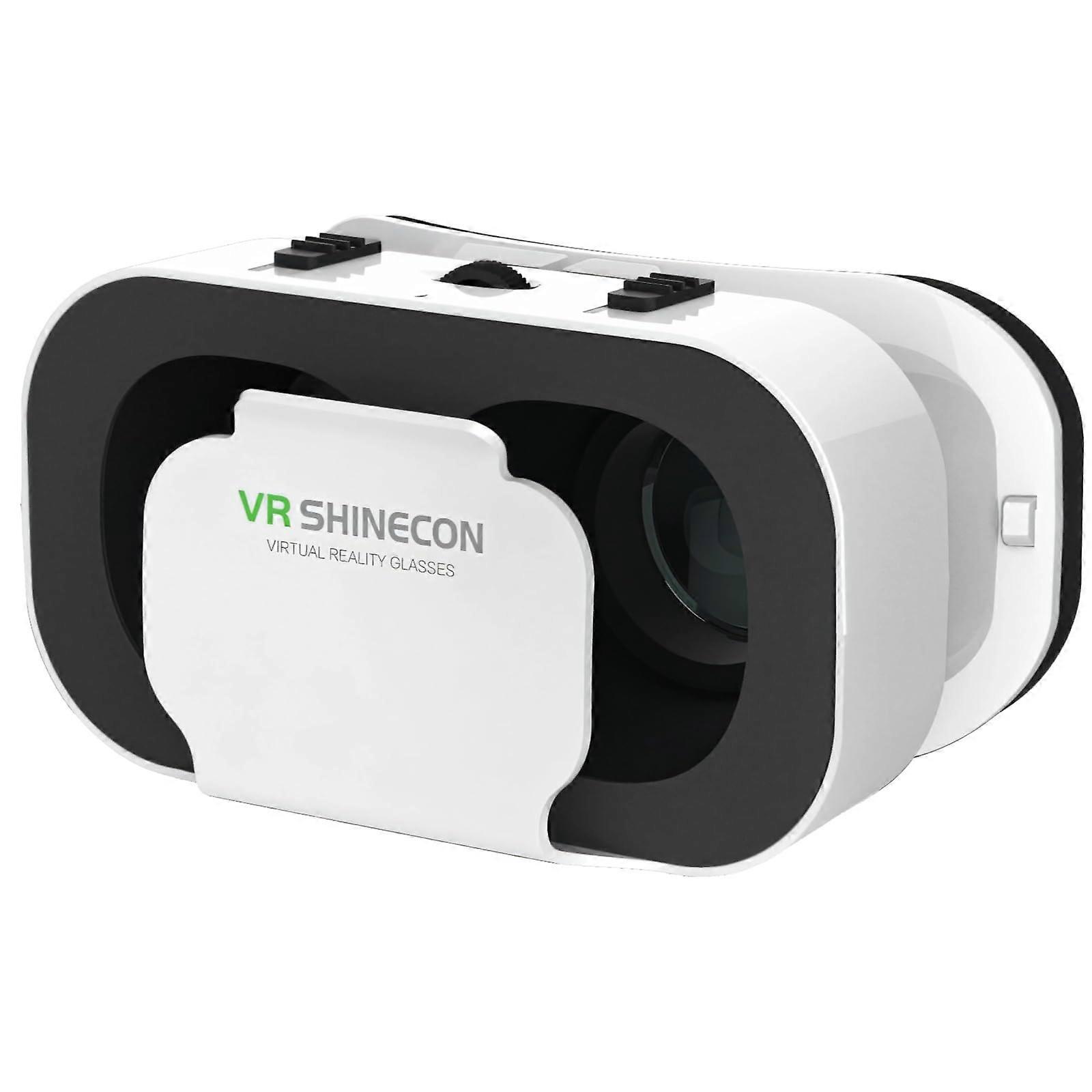 VR Headset Adjustable 0400° Vision Open Back Comfort MultiDirectional Airflow with Cleaning Cloth